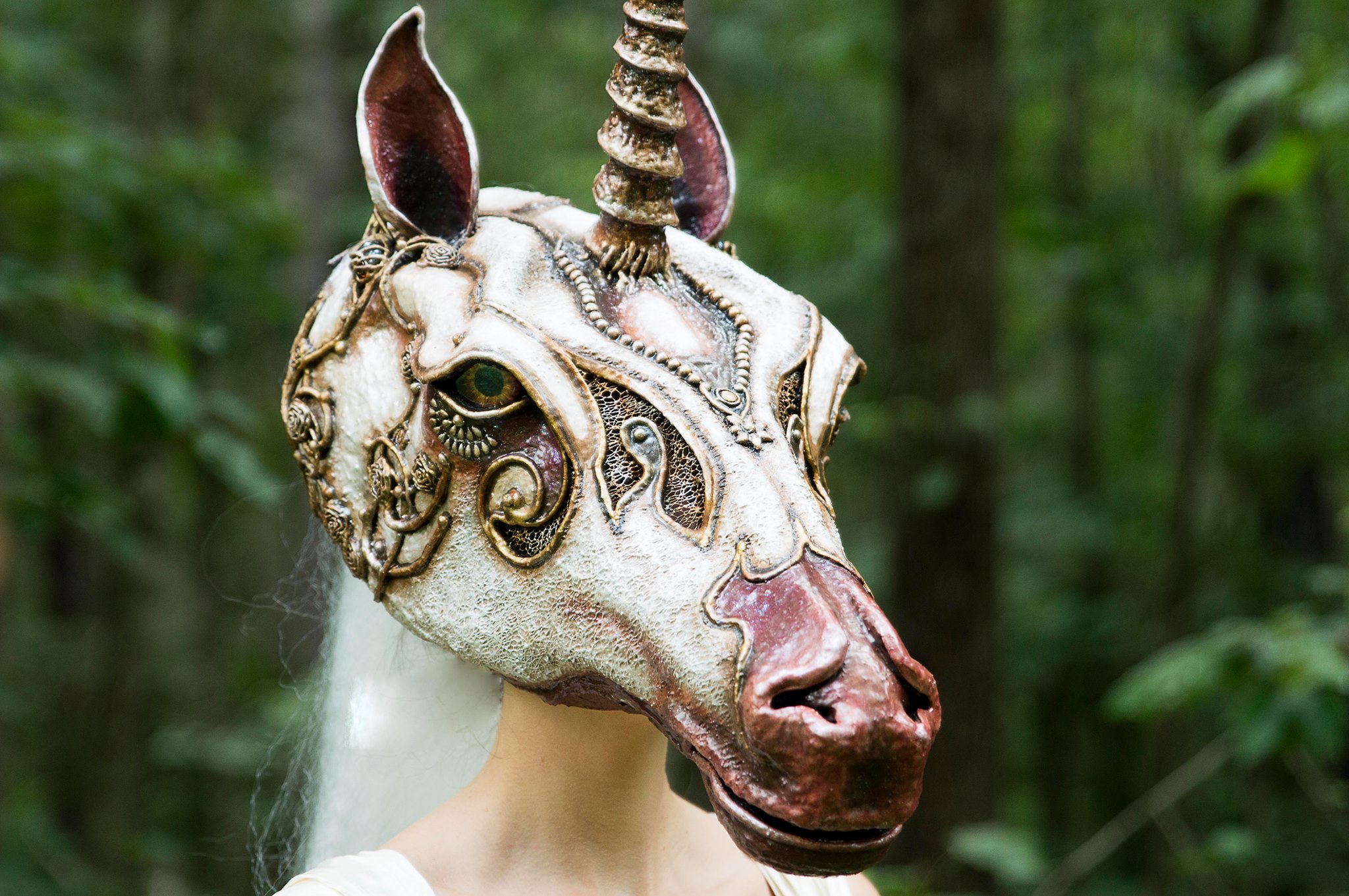 Unicorn mask/helmet