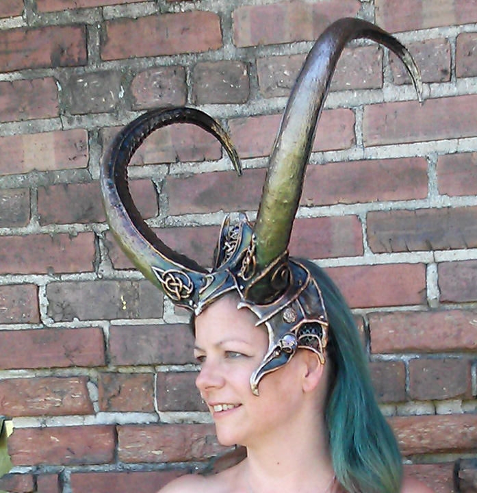 Lady Loki horned headdress