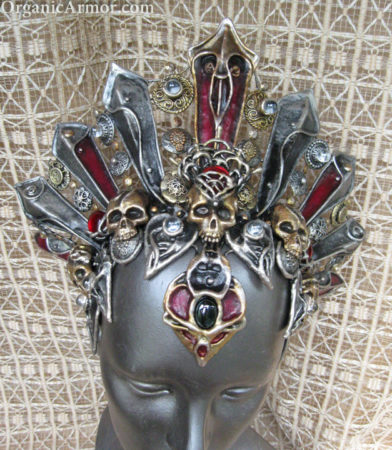 queen of skulls akasha headdress damned crown
