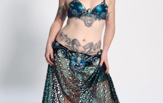 mermaid bra belt sea goddess