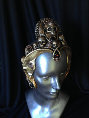 Persephone Headdress 4 – Organic Armor